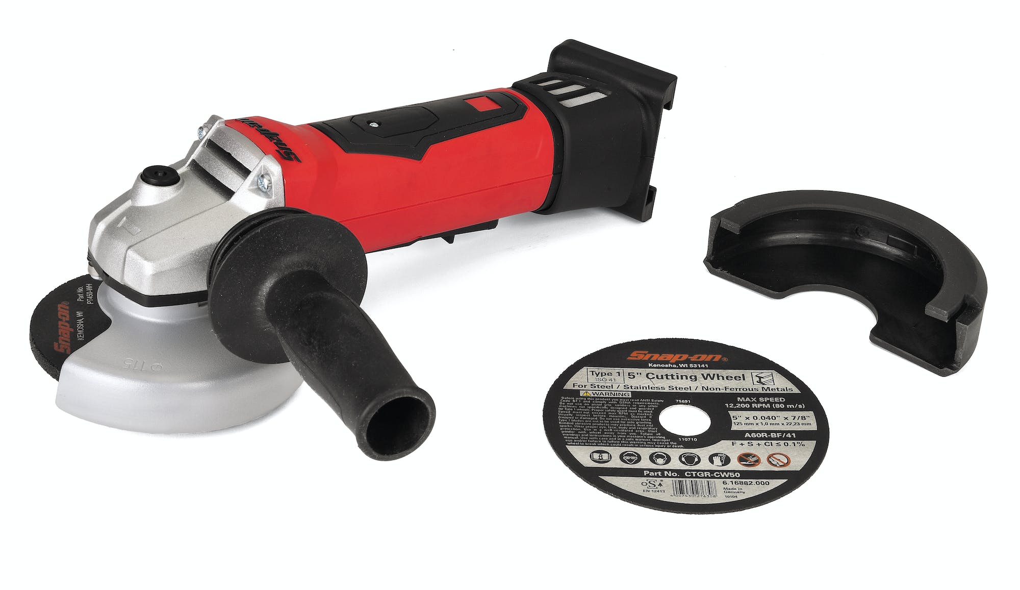 18 V 41/2" Monsterlithium Cordless Standard Grinder (tool Only), Red