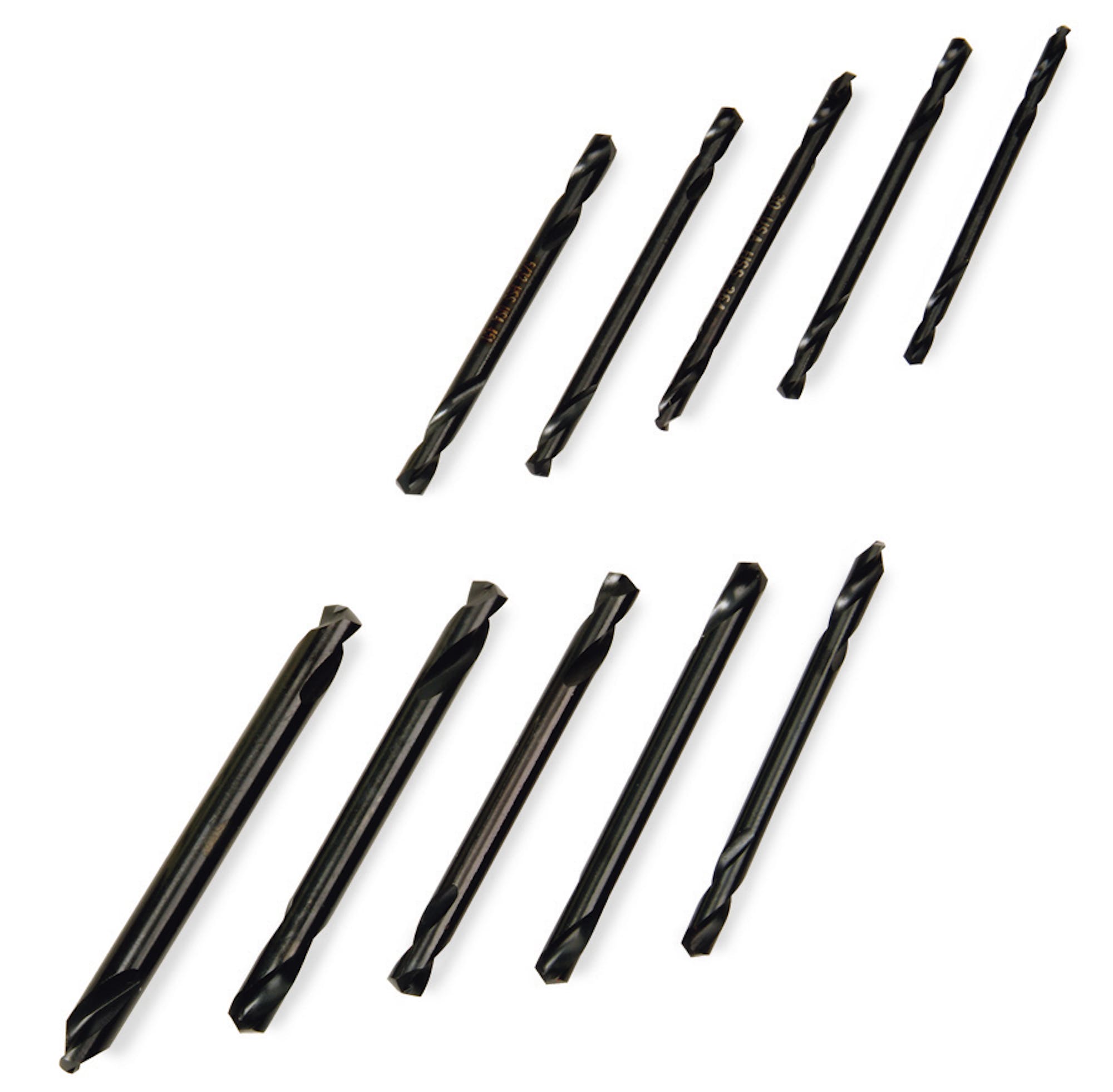 10 Pc Doubleended 135° Split Point Drill Bit Set DBD110A SnapOn