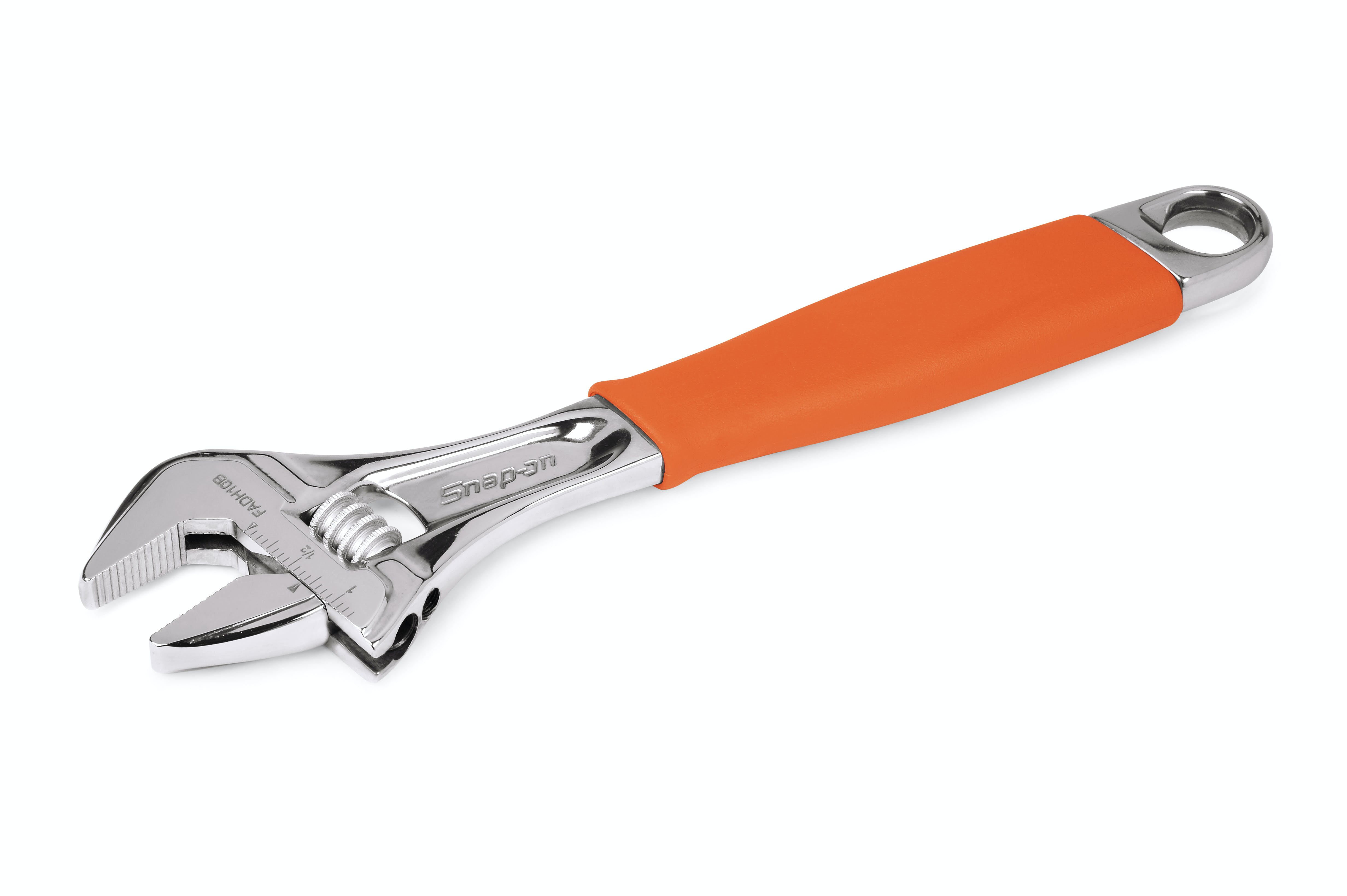 10" Flank Drive® Plus Adjustable Wrench (orange) FADH10BO SnapOn