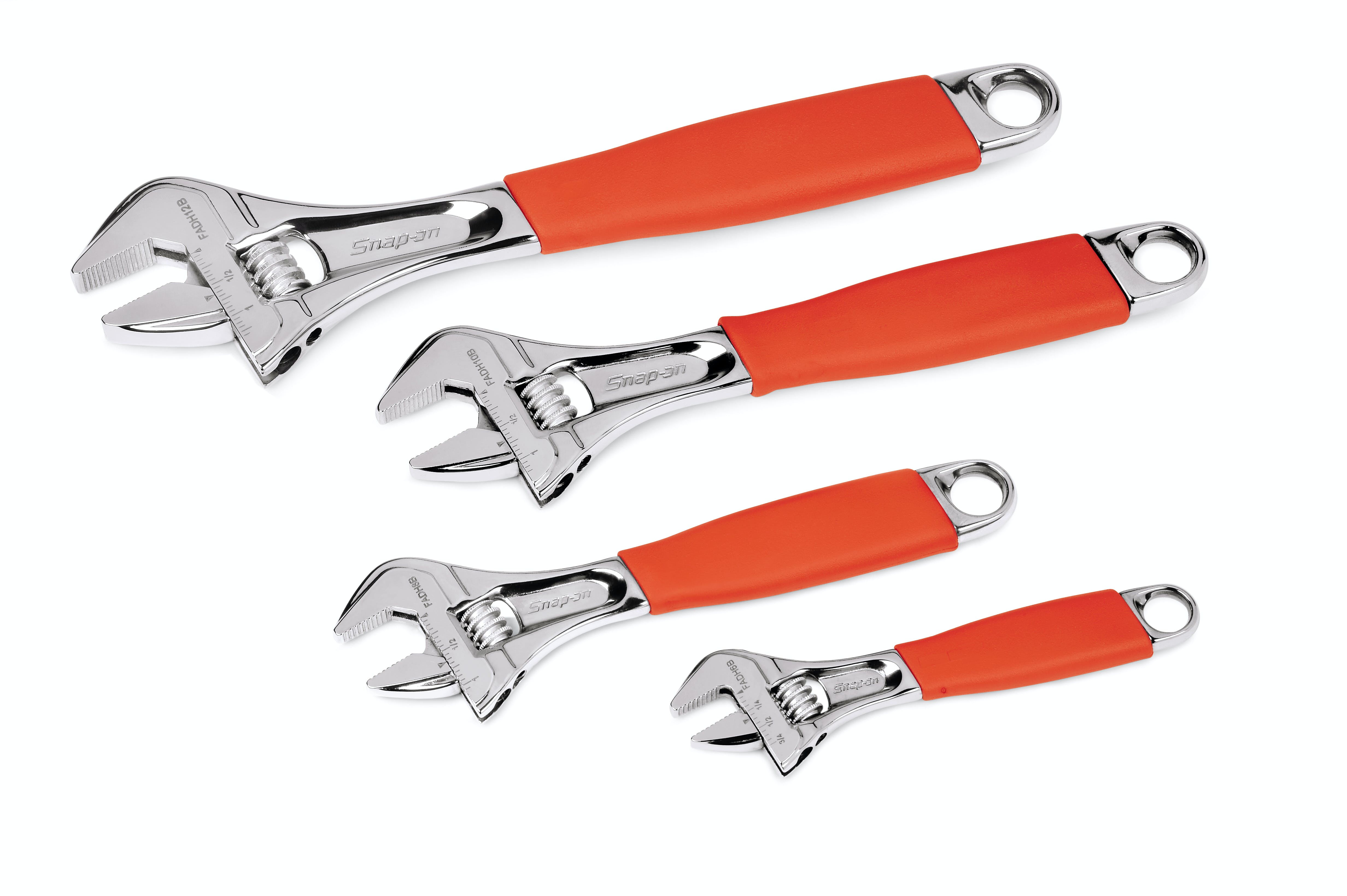 Adjustable Wrench Set, 4 Piece