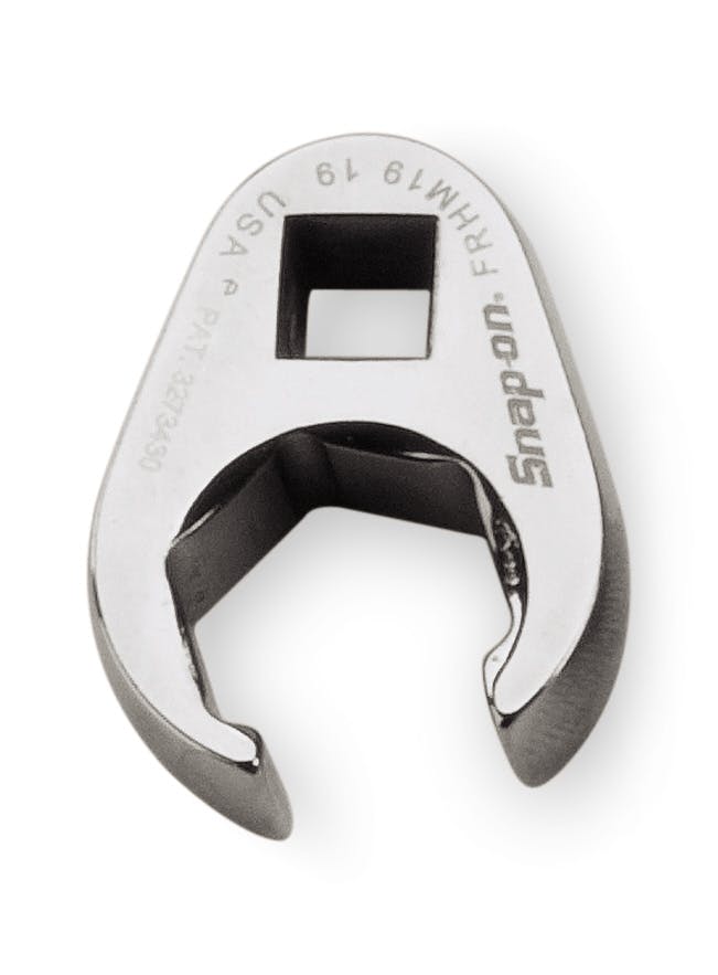 3/8" Drive 6point Metric 19 Mm Flank Drive® Flare Nut Crowfoot Wrench