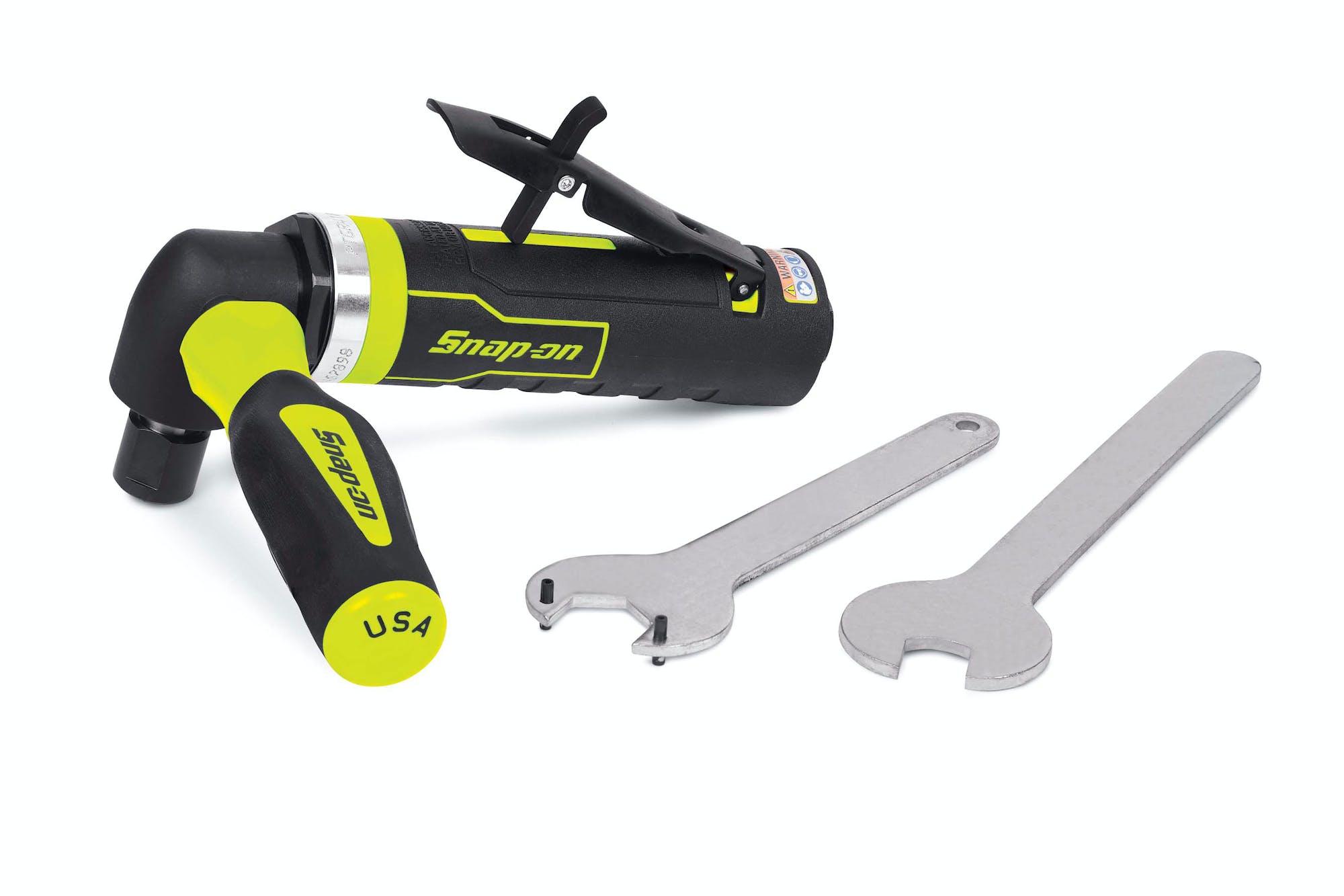 1 Hp Heavyduty Right Angle Die Grinder (hiviz) PTGR410HV SnapOn
