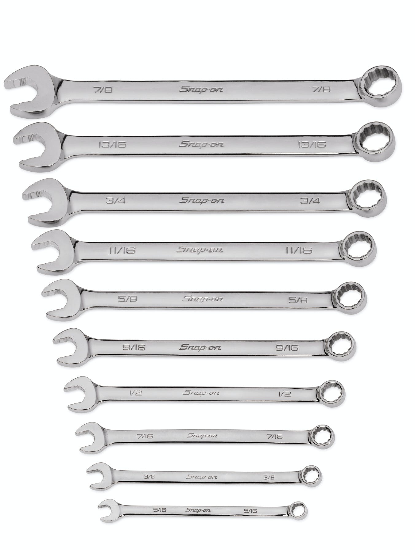 10 Pc 12point Sae Flank Drive® Plus Combination Wrench Set SOEX710