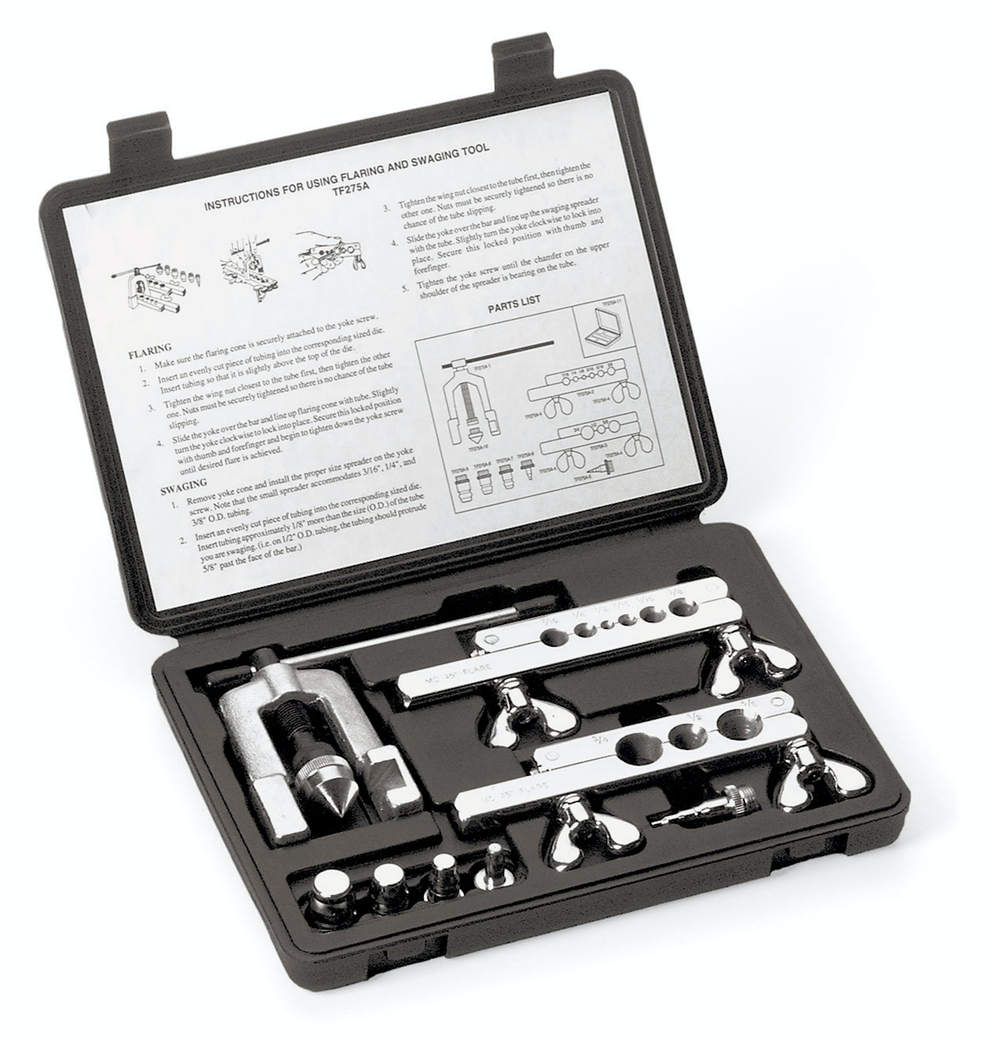 Flaring and Swaging Set (Blue-Point®) | TF275A Flaring and Swaging Set (Blue-Point®) | TF275A