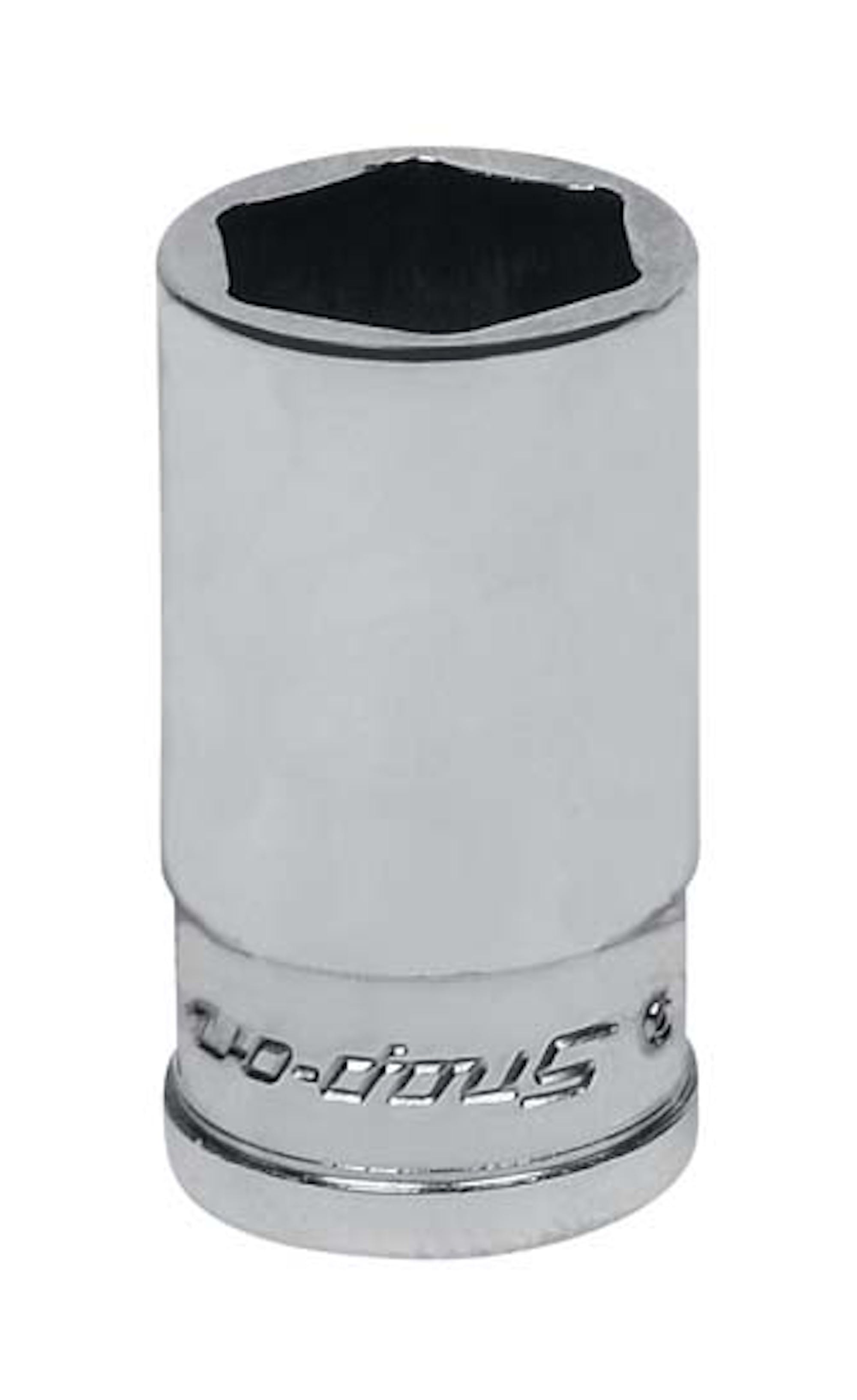 1/4" Drive 6point Sae 1/2" Flank Drive® Xtra Semideep Socket YTMS16