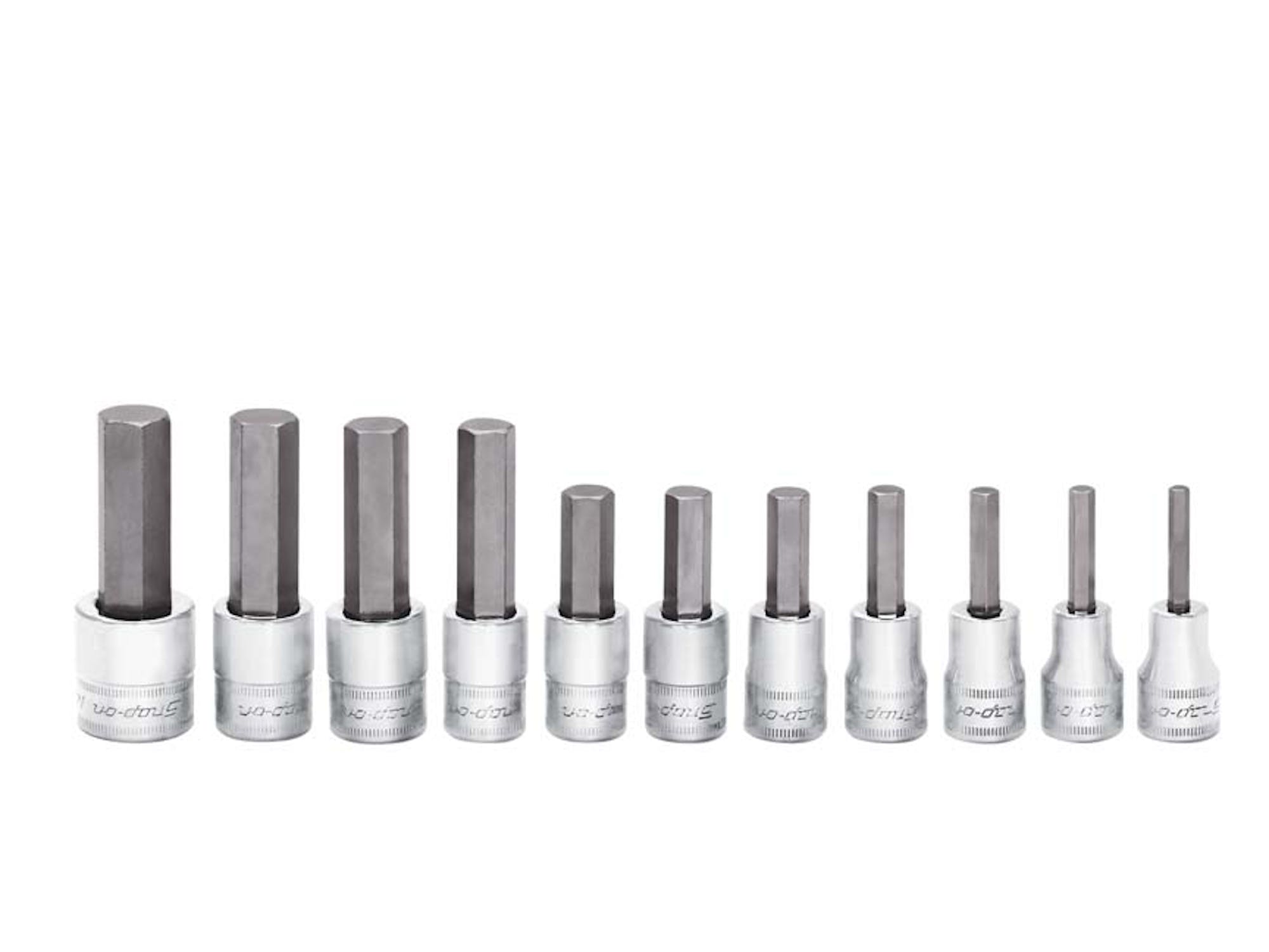 11 Pc 3/8" Drive Metric Standard Hex Bit Socket Set (414 Mm