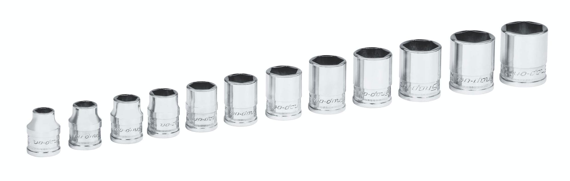 12 Pc 3/8" Drive 6point Metric Flank Drive® Xtra Shallow Socket Set (8