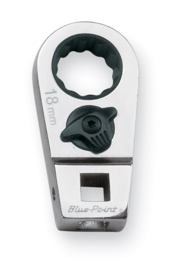 3/8" Drive 12point Metric 18 Mm Ratcheting Crowfoot Wrench (bluepoint