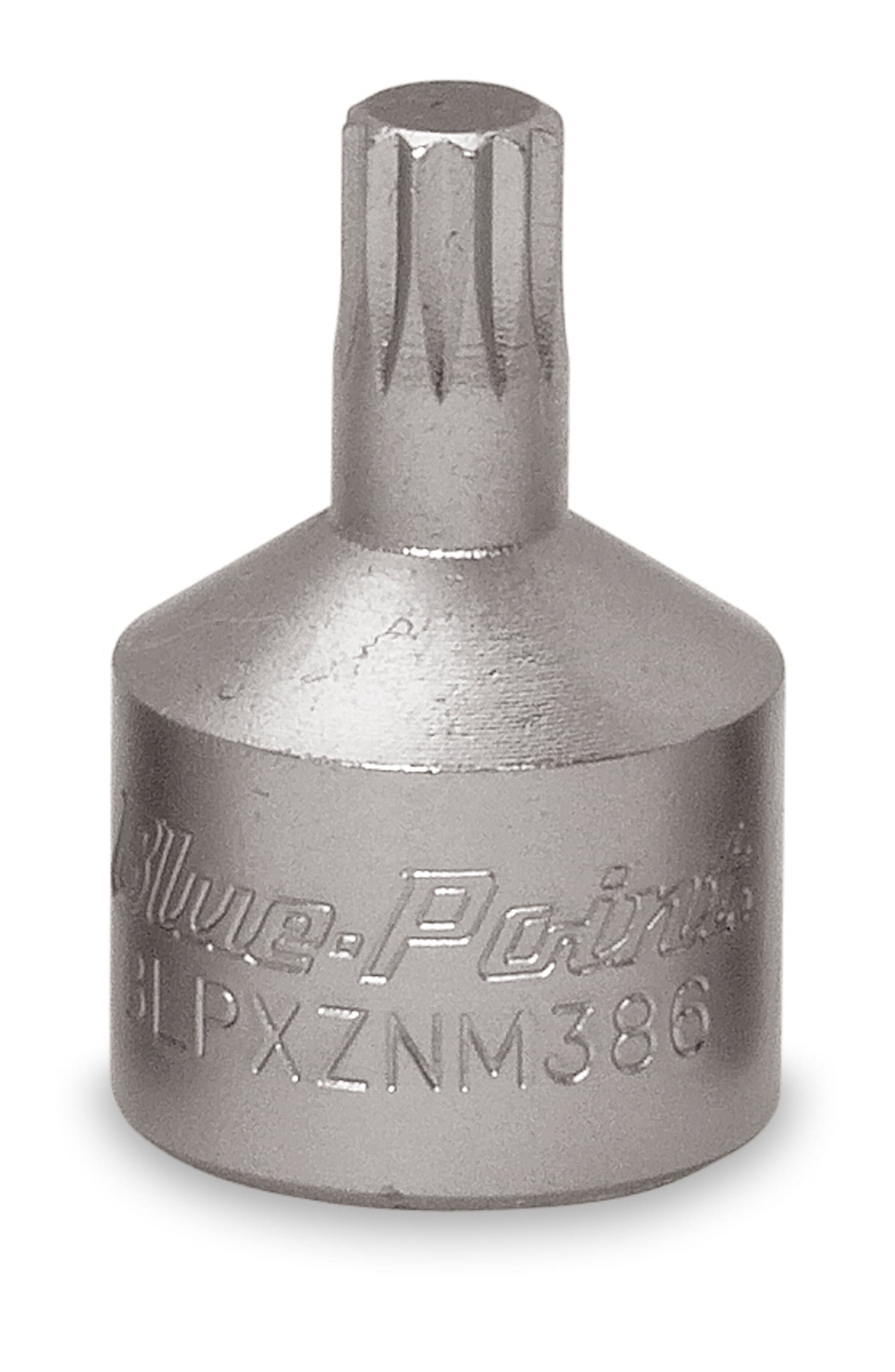 3/8" Drive Metric 6 Mm Triple Square Xzn Stubby Socket Driver (blue