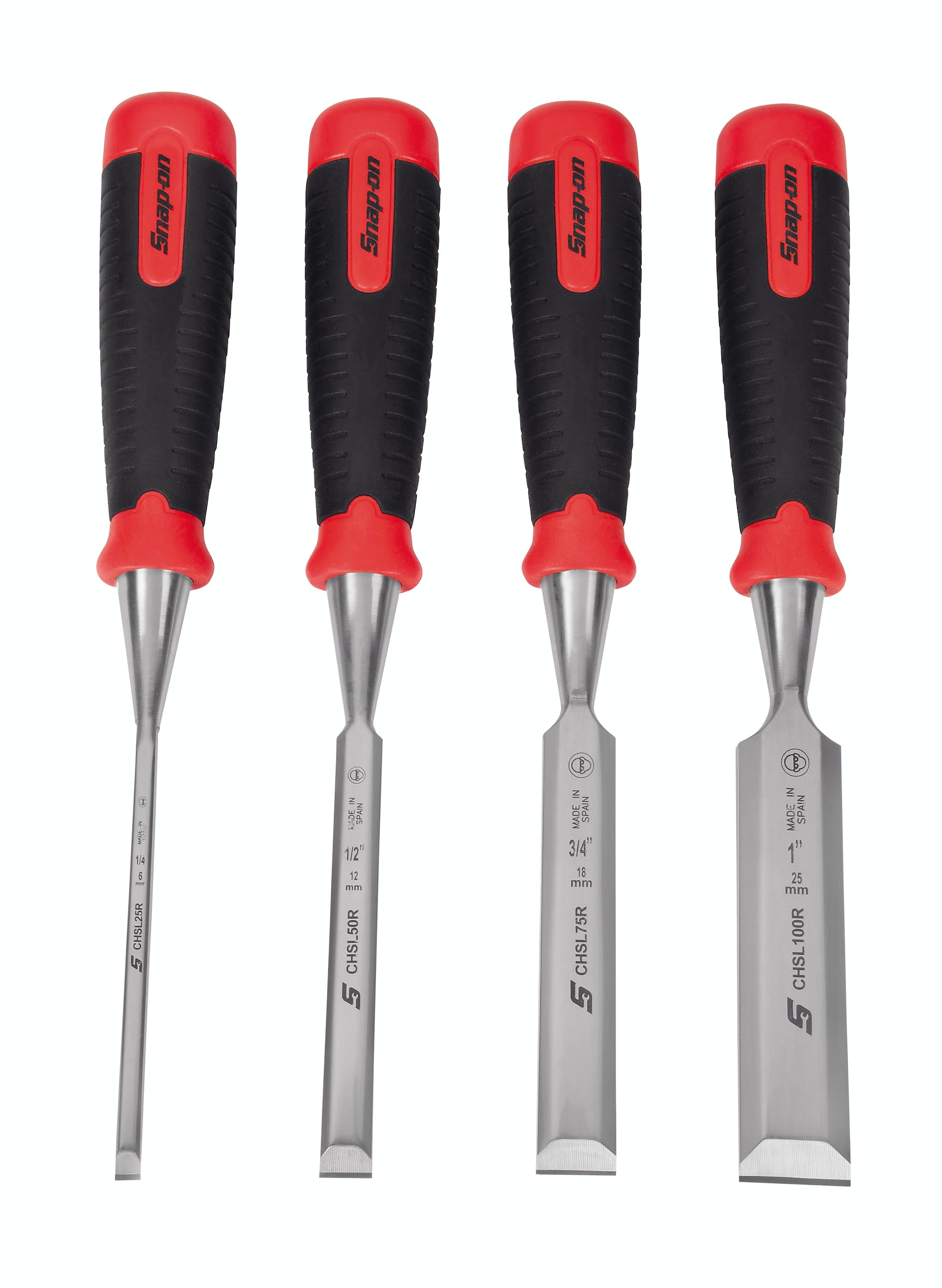 4 Pc Chisel Set (1/4-1