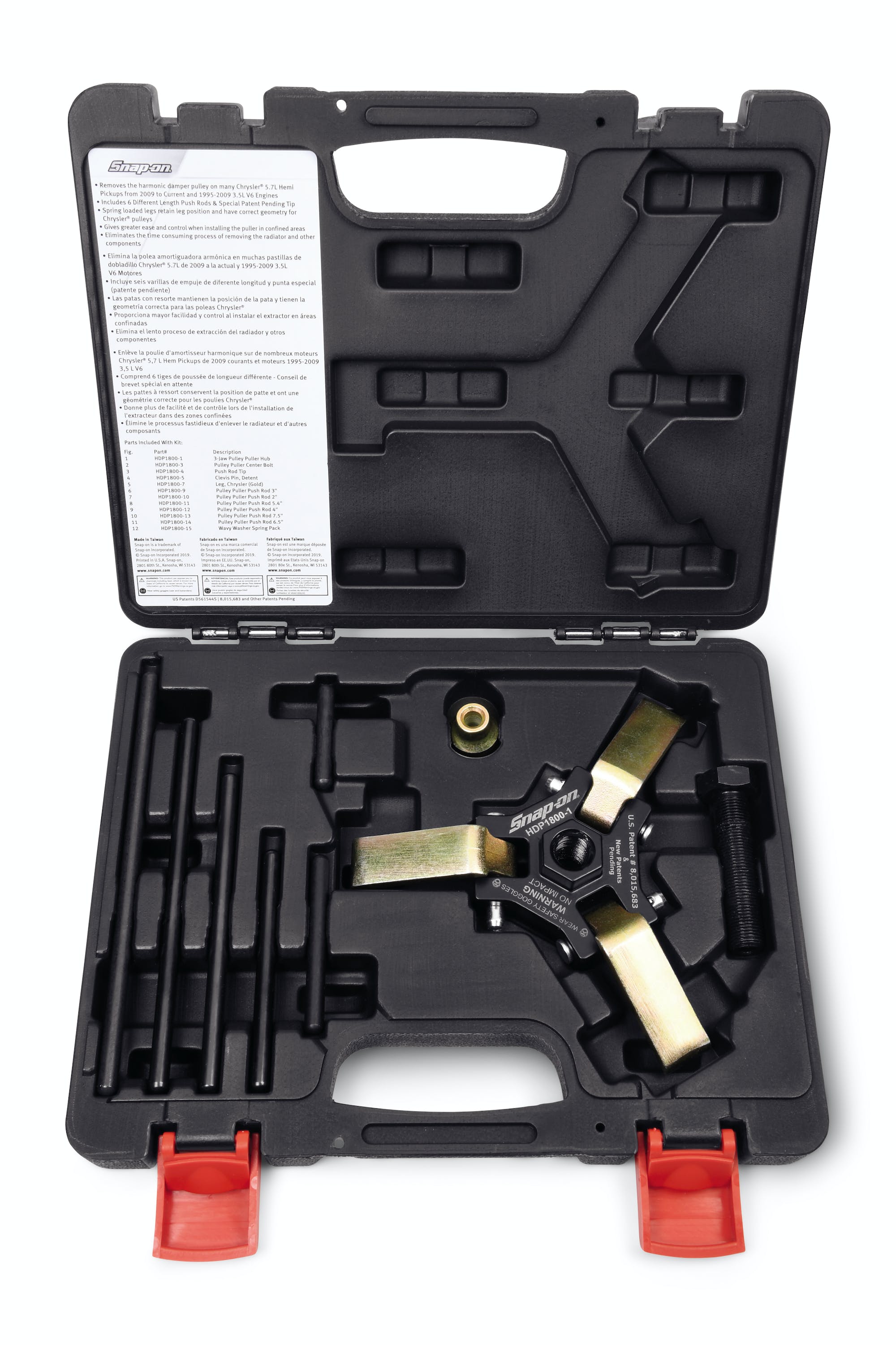 Harmonic Damper Pulley Puller HDP1345 SnapOn Viet Nam