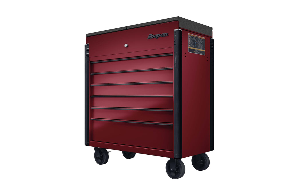 40 Sliding Lid Eight-drawer Bed Liner Shop Cart (cranberry With