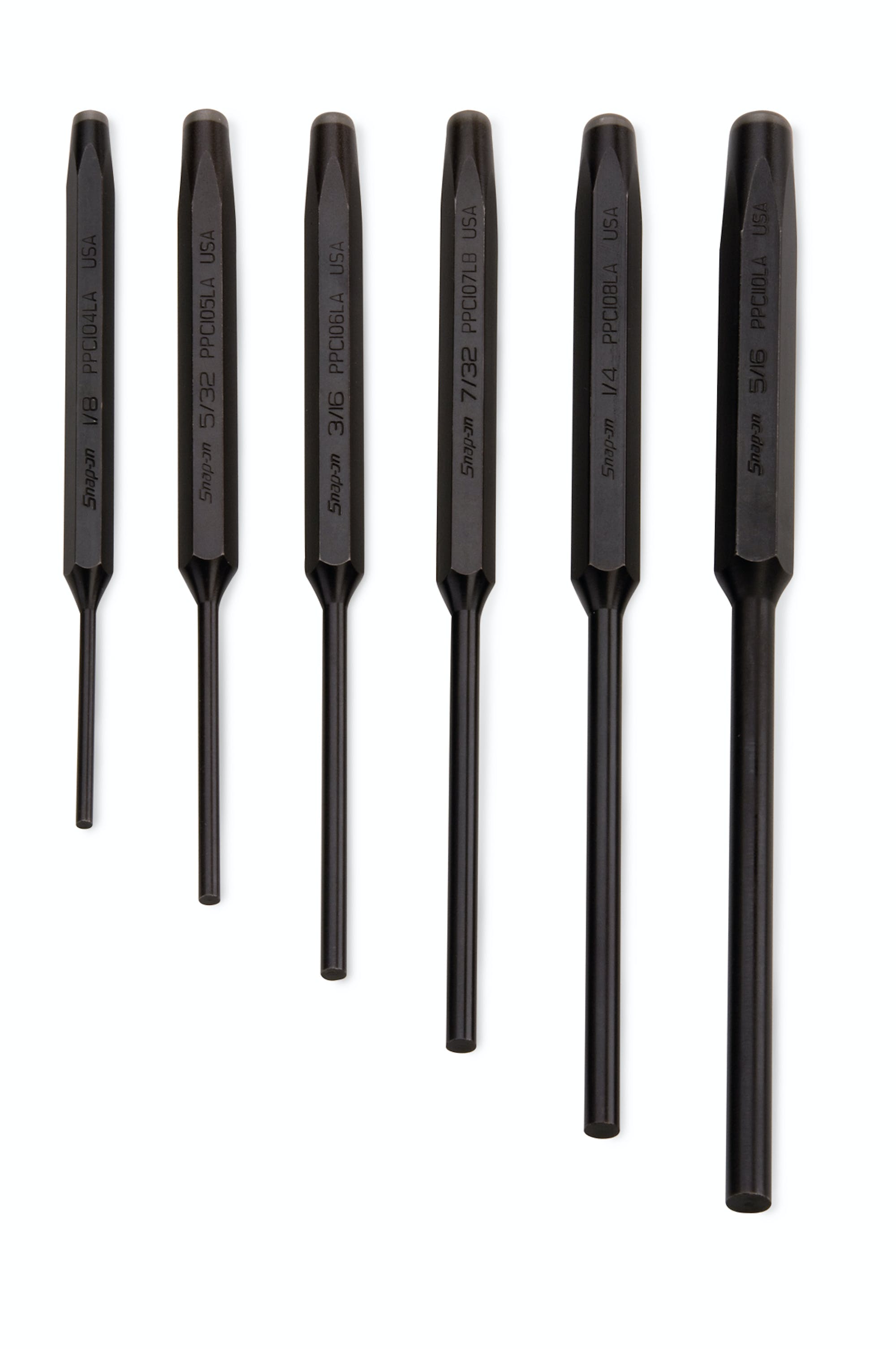 6 Pc Long Pin Punch Set PPCL60BK SnapOn Viet Nam
