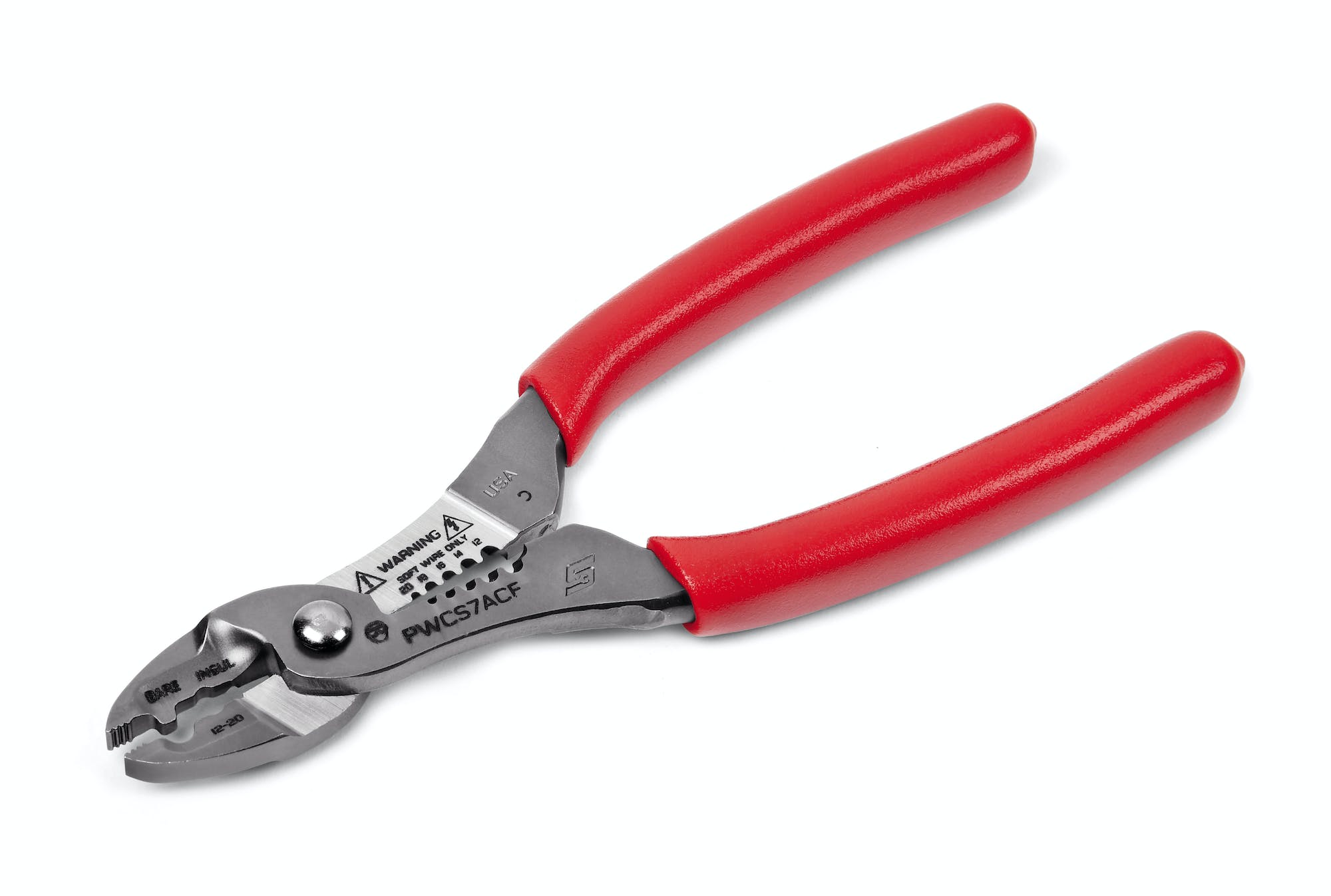 7" Wire Stripper/cutter/crimper Red PWCS7ACF SnapOn Viet Nam