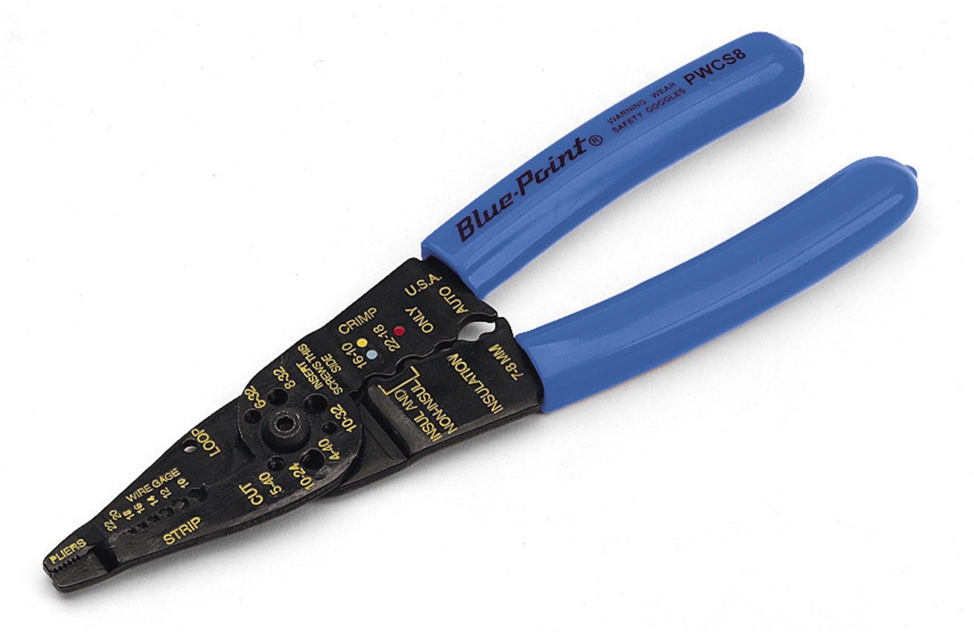 Wire Stripper/cutter/crimper/bolt Cutter (bluepoint®) PWCS8 Snap
