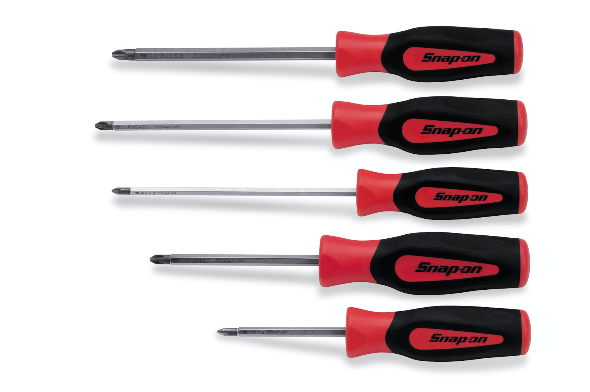 5 Pc Phillips® Instinct® Diamond Tip Soft Grip Screwdriver Set