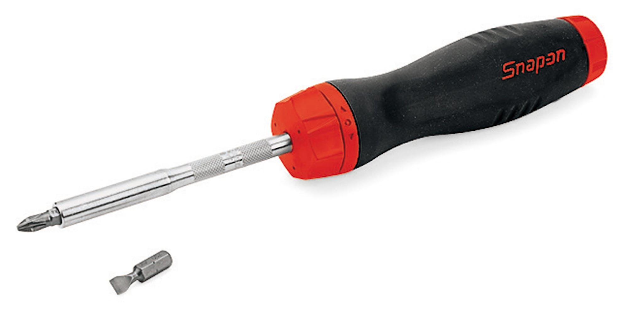 Ratcheting Soft Grip Standard Screwdriver (red) - SGDMRC44B – Snap-On ...